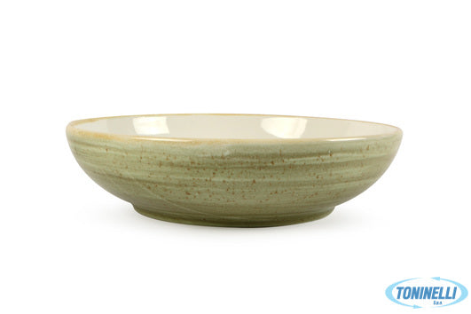 Pt Sango Ceramics Java Meadow Green- Piatto Fondo Coupe-Insalatiera  Cm 23 36840