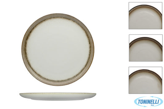 Pt Sango Ceramics Java Radiance Brown-Piatto Coupe Cm 32 01270Br - 14330