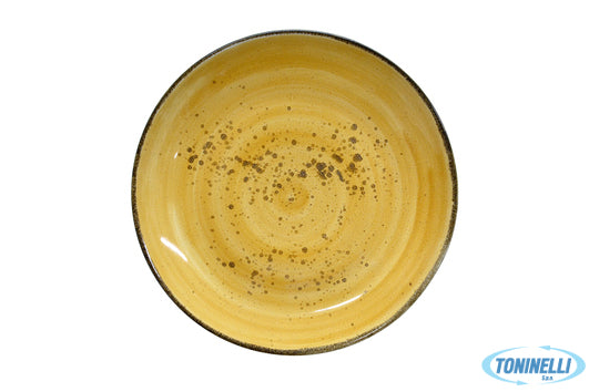 Pt Sango Ceramics Java Sunrise Yellow - Piatto Coupe Cm 27 36110Sy - 7913
