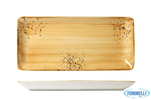 Pt Sango Ceramics Java Sunrise Yellow - Piatto Rettangolare Cm 21X8 22810Sy - 79