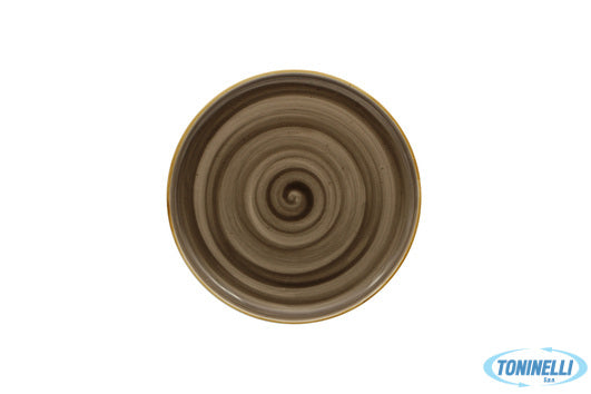Pt Sango Ceramics Java Woodland Brown - Piatto Coupe Cm 20 36810Wb - 7995