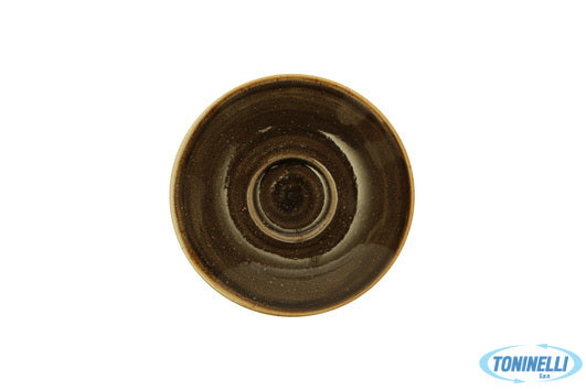 Pt Sango Ceramics Java Woodland Brown-Piattino Cm 12  17102Wb - 8007