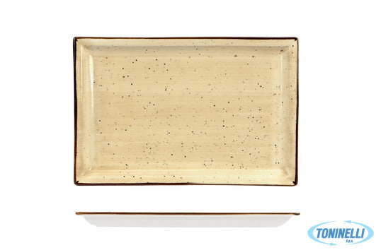 Import Tavola Justcolor Cream-Piatto Rettangolare Cm.27,2X18,2 Hp7501-1096K1 - 7