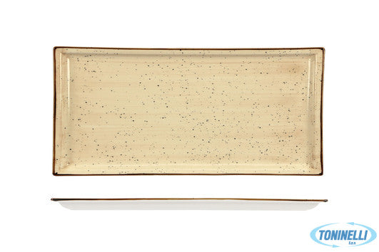 Import Tavola Justcolor Cream-Piatto Rettangolare Cm.31X13,7 Chp11758-1096K1 - 8