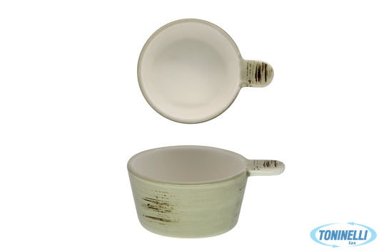 Import Tavola Justcolor Noisette-Ciotola Con Manico 11,2X8,5Xh.4,1 Che4380-1135A