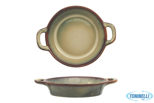 Import Tavola Justcolor Reactive-Tegamino 2 Manici In Porcellana Cm.15 - 22802