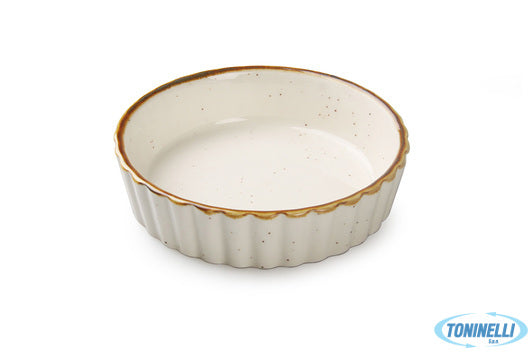 Import Tavola Justcolor Sesame Crema-Mini Tortiera Cm.11,5 H.2,8   1795M-C356-4.
