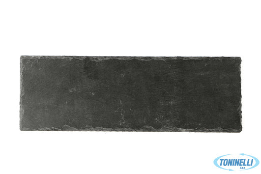 Import Tavola Justone-Piatto Ardesia Rettangolare Cm.30X10 Ckpl3010B - 4955