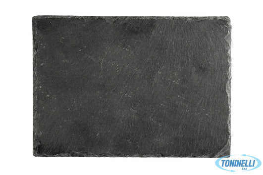 Import Tavola Justone-Piatto Ardesia Rettangolare Cm.30X20 Ckpl3020B - 1768