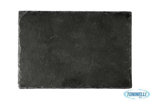 Import Tavola Justone-Piatto Ardesia Rettangolare Cm.38X26 Ckpl3826B - 17368