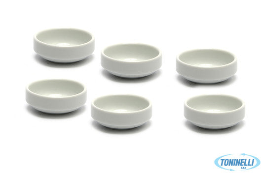 Import Tavola Justwhite-Confezione 6 Coppette Tonde Cm.6,4X6,4Xh.2,3 He3449 - 11