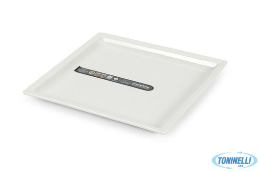 Import Tavola Justwhite-Piatto Mini Quadro Cm.14X14 Hp8849 - 60901