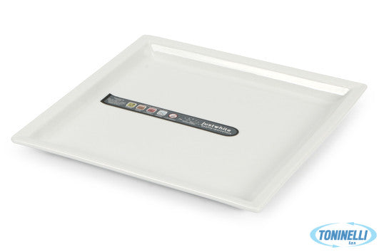 Import Tavola Justwhite-Piatto Quadro Cm.26,5 Hp8848 - 30503