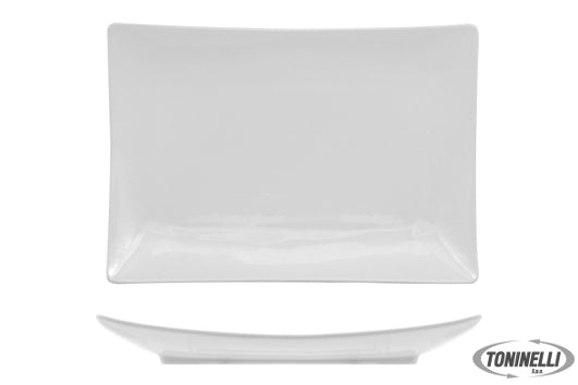 Import Tavola Justwhite-Piatto Rettangolare Cm 30X22 - 2745800
