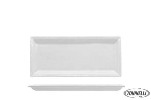 Import Tavola Justwhite-Piatto Rettangolare Cm.31X13,7  Hhp11758 - 8881