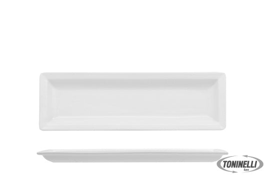 Import Tavola Justwhite-Piatto Rettangolare 26,7X8,7X1,8 Hp7504 - 2844100