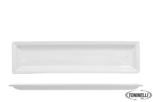 Import Tavola Justwhite-Piatto Rettangolare 36X9,2X2 Hp7503 - 2844400