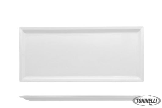 Import Tavola Justwhite-Piatto Rettangolare 45X20 Hp8845 - 30401