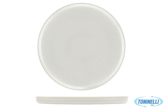 Import Tavola Justwhite-Piatto Tondo Bordo Alto Cm.22,8  Hhp11201 - 7228