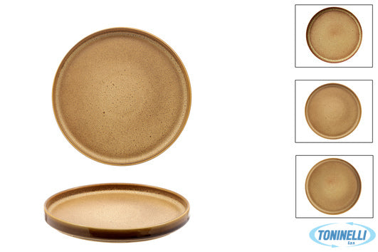 Pt Sango Ceramics Kaden Arica-Piatto Piano Impilabile Cm 20 50840N1Ar - 9727