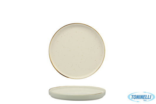 Pt Sango Ceramics Kaden Barley Cream-Piatto Piano Impilabile Cm20 50840N1Bc - 90