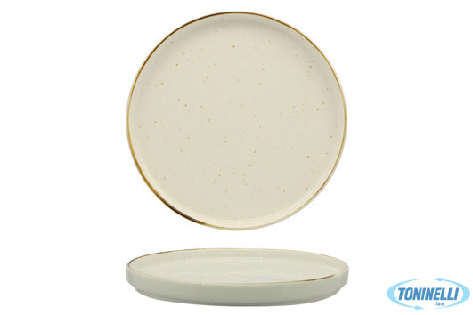 Pt Sango Ceramics Kaden Barley Cream-Piatto Piano Impilabile Cm26 22110N1Bc - 90