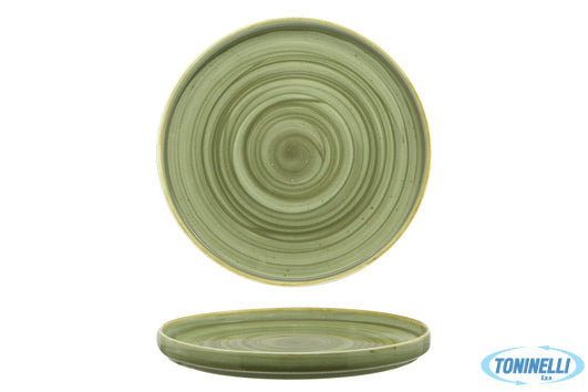 Pt Sango Ceramics Kaden M.Green-Piatto Piano Impilabile Cm26 22110N1Mg - 9070
