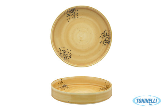 Pt Sango Ceramics Kaden Sunrise Yellow-Piatto Fondo Cm20 50840N3Sy - 10330