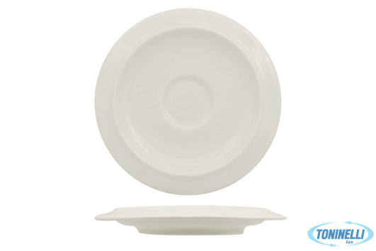 Ariane Fine Porcelain Kama Avorio - Piatto Per Tazza Caffe Cm 12- Allumina - 222