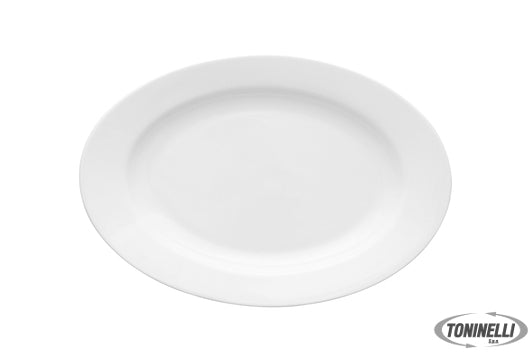 Zaklady Porcelany Stolowej Lubiana Kaszub Hel - Piatto Ovale Cm 28    257 - 1417