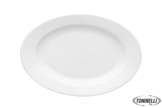 Zaklady Porcelany Stolowej Lubiana Kaszub Hel - Piatto Ovale Cm 33    260 - 1417
