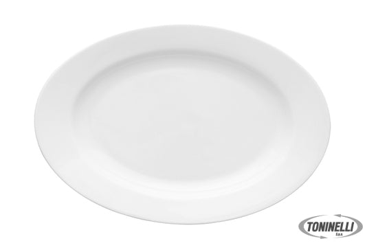 Zaklady Porcelany Stolowej Lubiana Kaszub Hel - Piatto Ovale Cm 38    262 - 1417