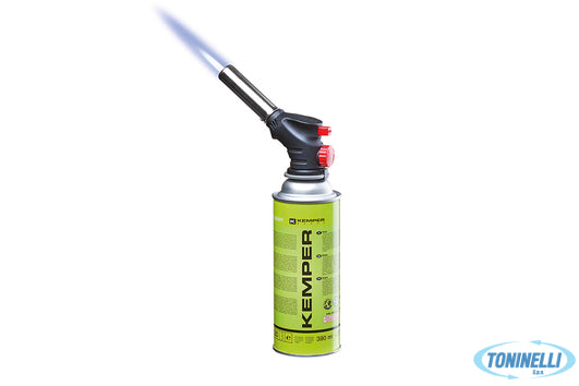Kemper               Kemper Kit Mini Bruciatore Con Cartuccia Gas Butano 390Ml -