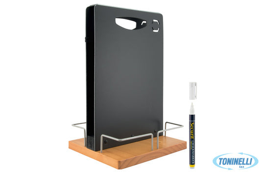 Securit  Lavagna Da Tavola Portamenu E Condimenti Cm 34,5X22X20 Cad-Te - 15242