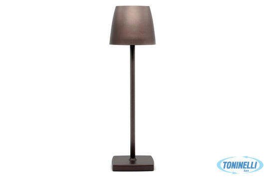 Import Arredo Casa Lumiere-Lampada Tavolo Led Cm.11Xh.38 Bronzo Bc963 - 10975