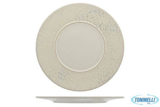 Mesa Ceramics Lda Luz - Piatto Piano Con Falda Cm 28,7 - 24348
