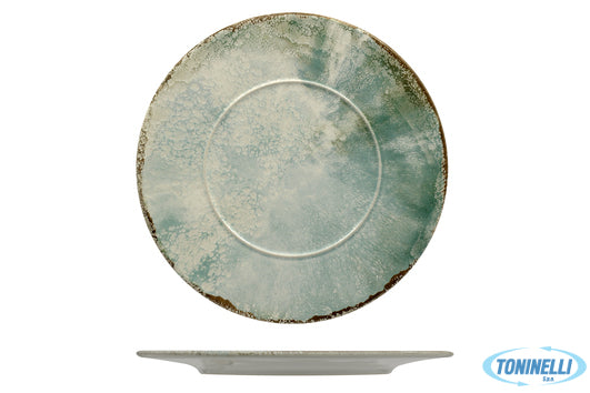 Mesa Ceramics Lda Matcha - Piatto Piano Con Falda Cm 28,7 - 24360