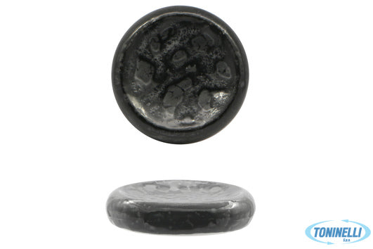 Farika Porselen San.Tic.Ltd.Sti. Matheria Black-Piattino Alto Tondo In Porcellan