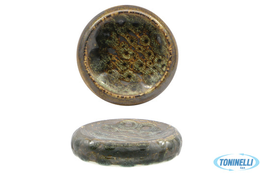 Farika Porselen San.Tic.Ltd.Sti. Matheria Green-Piattino Alto Tondo In Porcellan