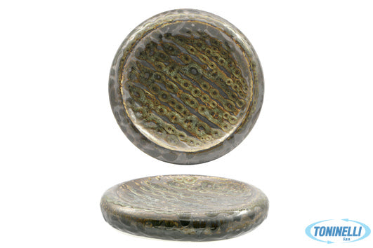 Farika Porselen San.Tic.Ltd.Sti. Matheria Green-Piatto Alto Tondo In Porcellana