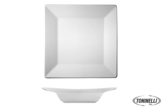Kutahya Seramik Maya Bianco-Piatto Quadro Cm27 My27Du00 - 8235