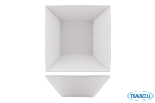Kutahya Seramik Maya-Perge Bianco-Coppetta Quadra Cm 14 Prg20Ks00 - 8239
