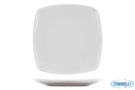 Kutahya Seramik Medusa Bianco-Piatto Piano Cm 25 Md25Du00 - 8221