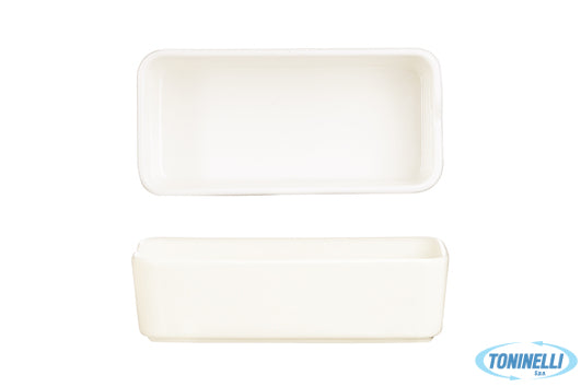 Arc International France Mekkano Cream - Coppetta Porcellana Rettangolare Cm 15X