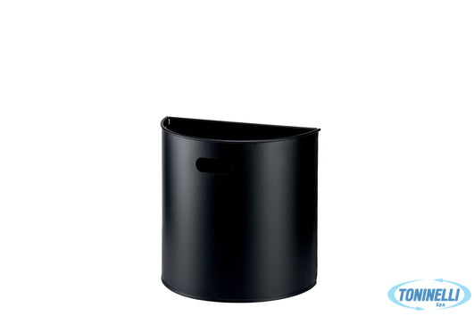 Medial International Spa Socio Unico Miluna-Gettacarte Murale 20Lt. Nero Cm.39,5