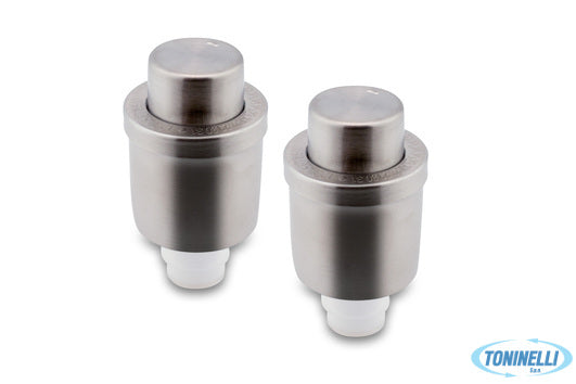 Ilsa                 Mixage-Set 2 Tappi Vino Inox Cm 3,8X6,7H 4525 - 9672