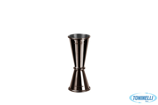 Training Consulting S.R.L.S. Mixing - Misurino Jigger Jap Nero Cono Piccolo Ml.3