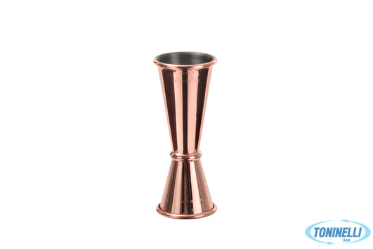 Training Consulting S.R.L.S. Mixing - Misurino Jigger Jap Rame Cono Piccolo Ml.3