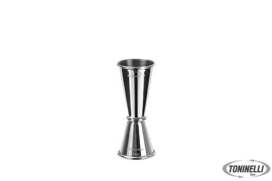 Training Consulting S.R.L.S. Mixing - Misurino Jigger Jap Silver Cono Piccolo Ml