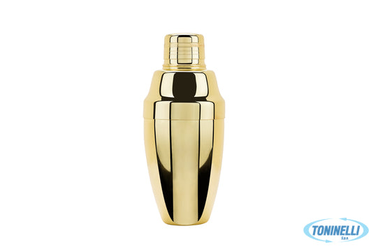 Training Consulting S.R.L.S. Mixing - Shaker Oro Cobbler H.20X8 - Capacita' Lt.